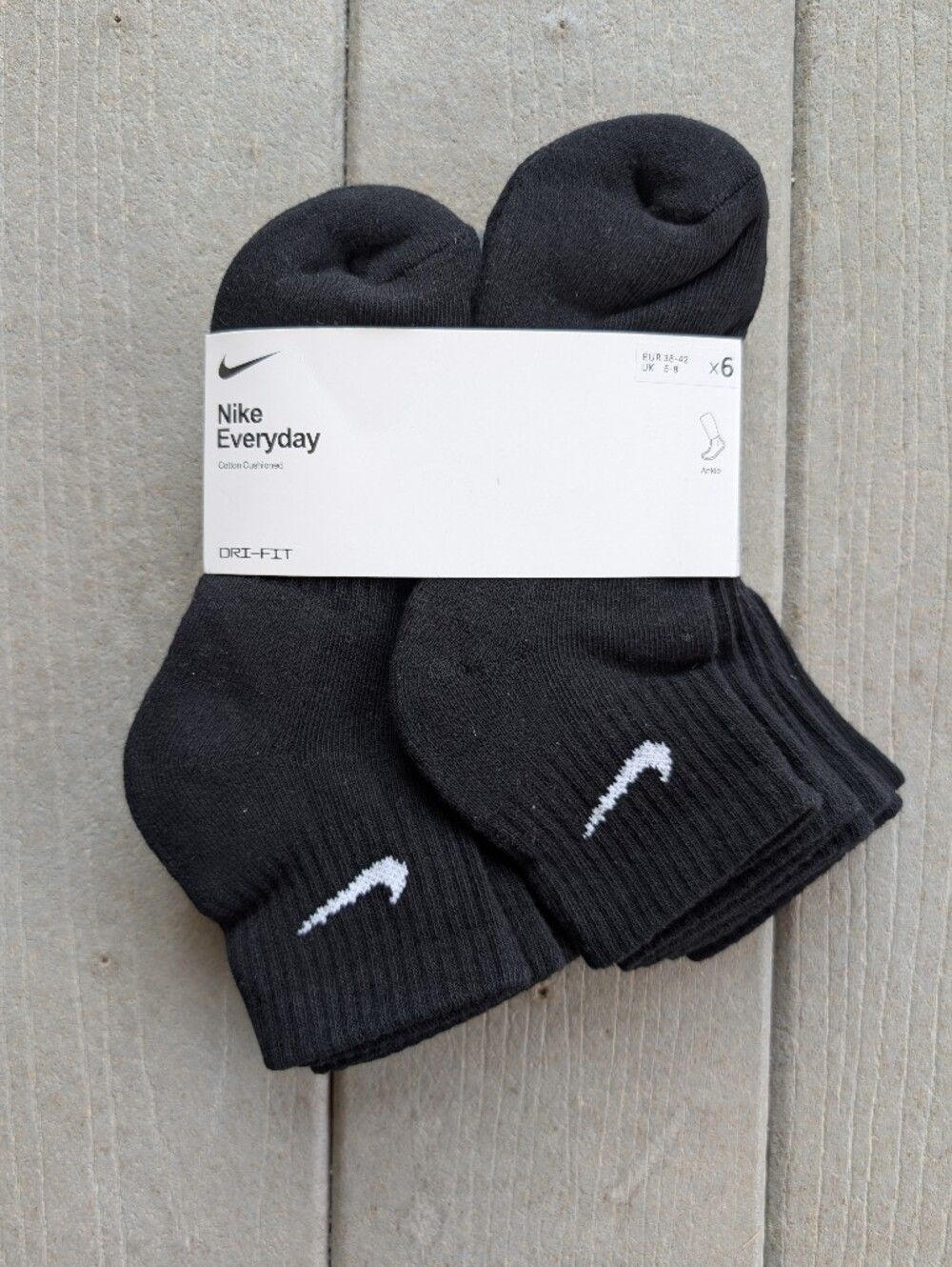 Nike Everyday Socks Black